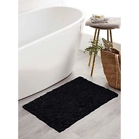 Home Weavers Inc Bellflower Quick Dry 21X34 Inch Bath Rug