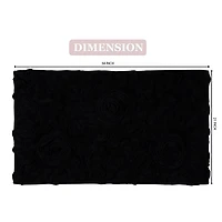 Home Weavers Inc Bellflower Quick Dry 21X34 Inch Bath Rug