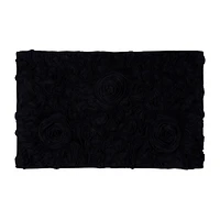 Home Weavers Inc Bellflower Quick Dry 21X34 Inch Bath Rug