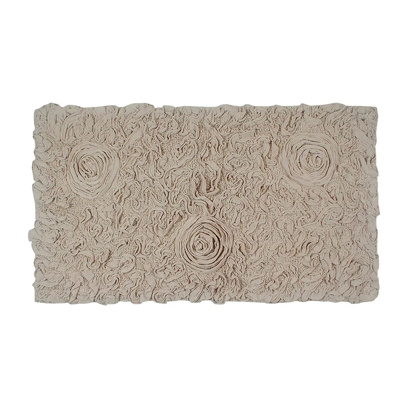 Home Weavers Inc Bellflower Quick Dry 24X40 Inch Bath Rug
