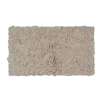 Home Weavers Inc Bellflower Quick Dry 24X40 Inch Bath Rug