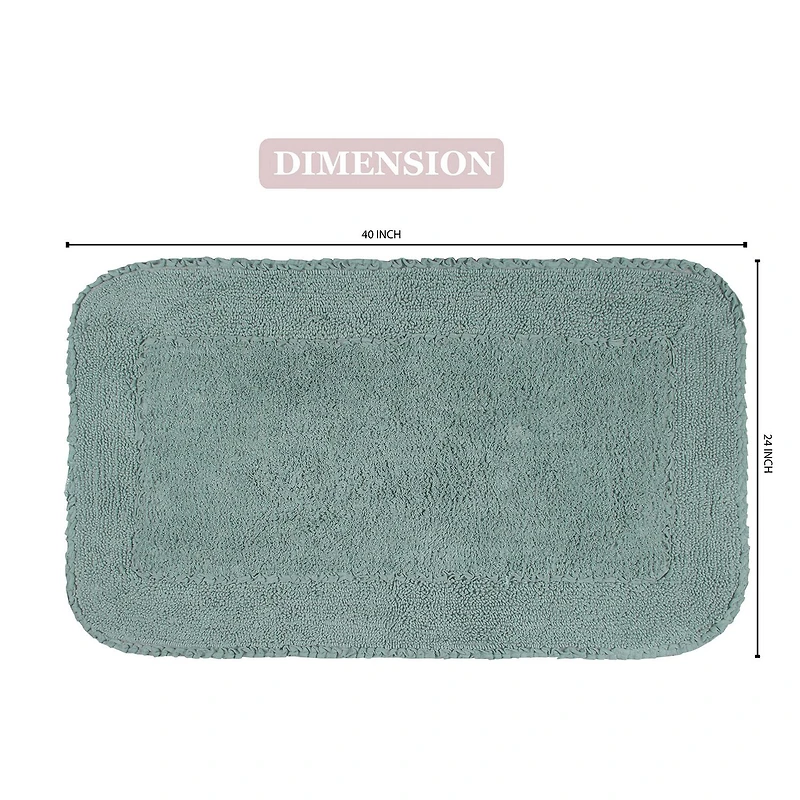 Home Weavers Inc Radiant Quick Dry 24X40 Inch Bath Rug
