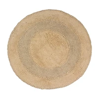 Home Weavers Inc Radiant 30 Inch Round Bath Rug