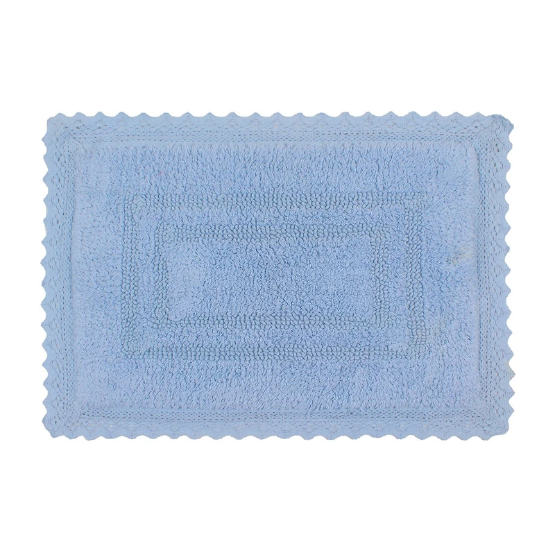 Home Weavers Inc Opulent Reversible 17X24 Inch Bath Rug