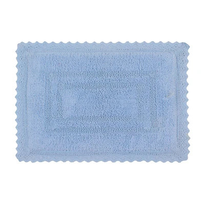 Home Weavers Inc Opulent Reversible 17X24 Inch Bath Rug