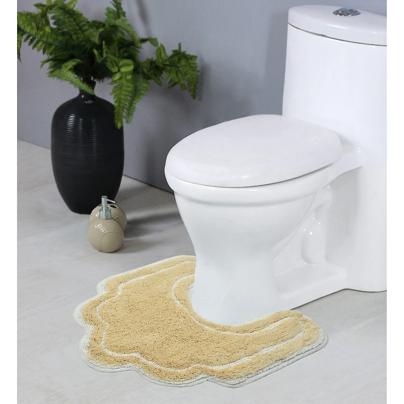 Home Weavers Inc Allure Quick Dry 20X20 Inch Bath Rug