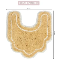 Home Weavers Inc Allure Quick Dry 20X20 Inch Bath Rug