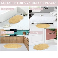 Home Weavers Inc Allure Quick Dry 20X20 Inch Bath Rug