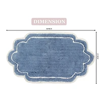 Home Weavers Inc Allure Quick Dry 21X34 Inch Bath Rug