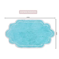 Home Weavers Inc Allure Quick Dry 24X40 Inch Bath Rug