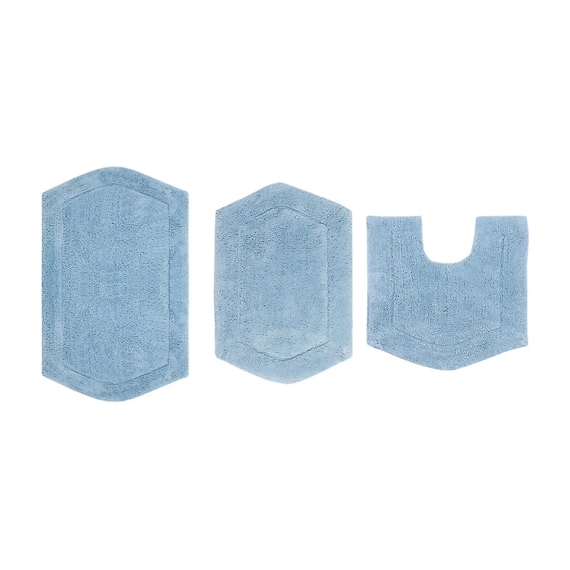 Home Weavers Inc Waterford 3-pc. Quick Dry Bath Rug Set