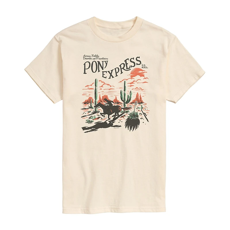 Mens Short Sleeve USPS Graphic T-Shirt