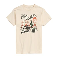 Mens Short Sleeve USPS Graphic T-Shirt
