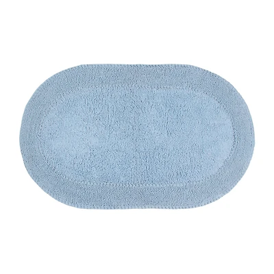 Home Weavers Inc Double Ruffle Quick Dry 24X40 Inch Bath Rug