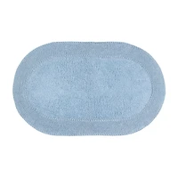 Home Weavers Inc Double Ruffle Quick Dry 24X40 Inch Bath Rug