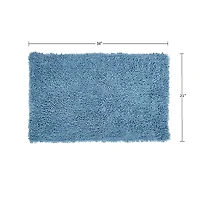 Home Weavers Inc Fantasia Quick Dry 21X34 Inch Bath Rug