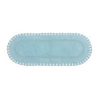 Home Weavers Inc Hampton Crochet Reversible 21X54 Inch Bath Rug