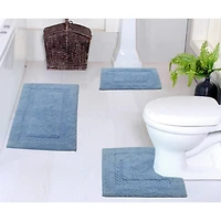 Home Weavers Inc Classy 3-pc. Quick Dry Bath Rug Set