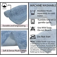 Home Weavers Inc Classy 3-pc. Quick Dry Bath Rug Set