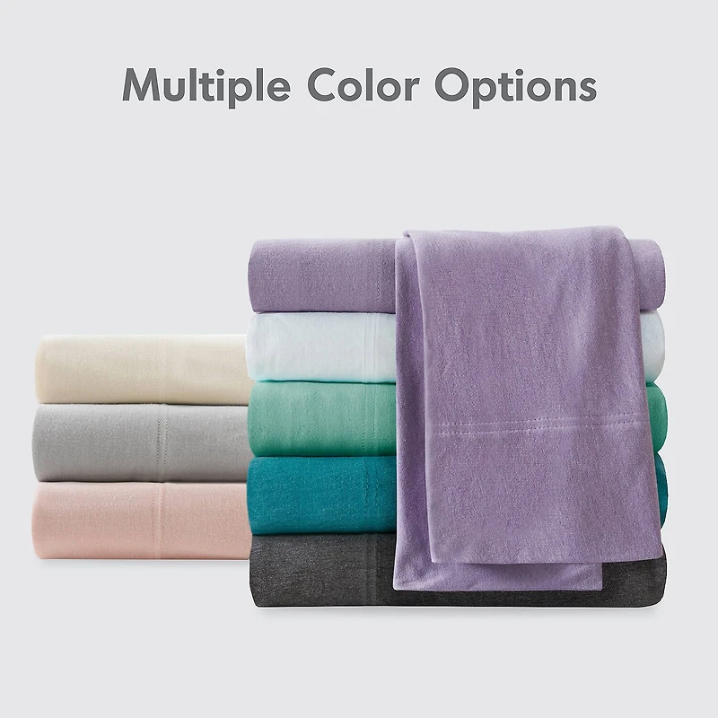 Intelligent Design Cotton Blend Jersey Knit Deep Pocket Sheet Set