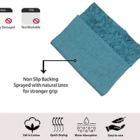 Home Weavers Inc Modesto Quick Dry 17X24 Inch Bath Rug