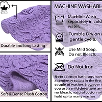 Home Weavers Inc Modesto Quick Dry 21X34 Inch Bath Rug