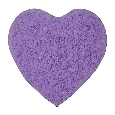 Home Weavers Inc Modesto Heart Bath Rug