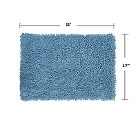 Home Weavers Inc Fantasia Quick Dry 17X24 Inch Bath Rug