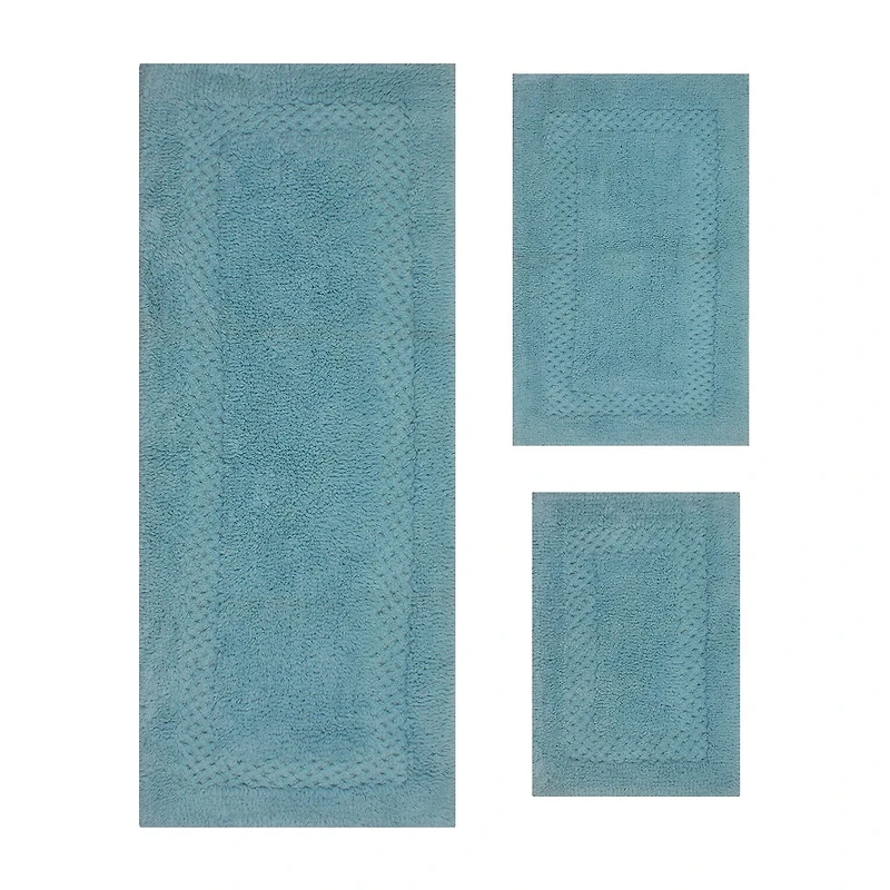 Home Weavers Inc Classy 3-pc. Quick Dry Bath Rug Set