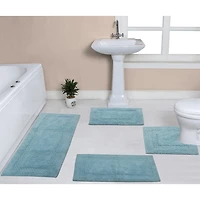 Home Weavers Inc Classy -pc. Quick Dry Bath Rug Set