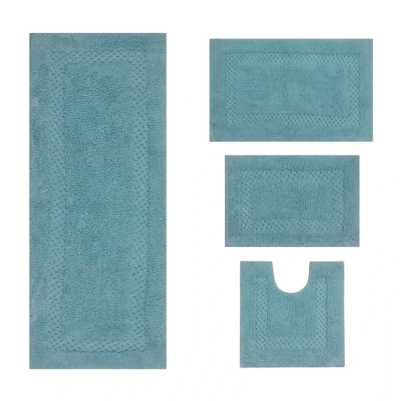 Home Weavers Inc Classy -pc. Quick Dry Bath Rug Set