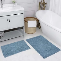 Home Weavers Inc Fantasia -pc. Quick Dry Bath Rug Set