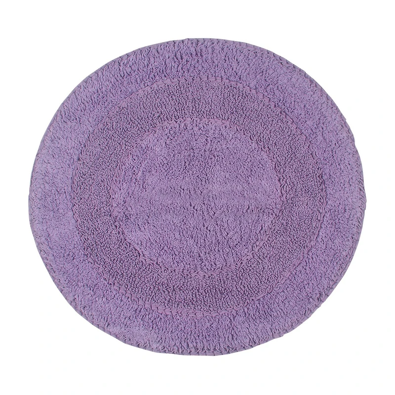 Home Weavers Inc Double Ruffle Quick Dry Bath Rug