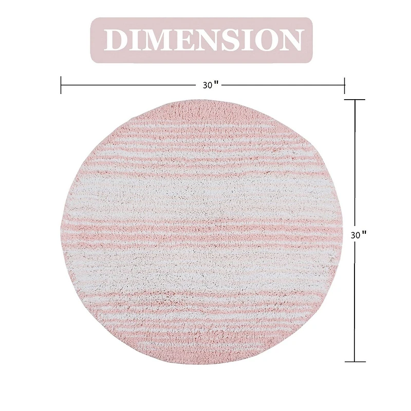 Home Weavers Inc Gradiation Quick Dry Bath Rug