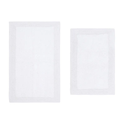 Home Weavers Inc Luxury Hotel Style 2-pc. Quick Dry Bath Rug Set