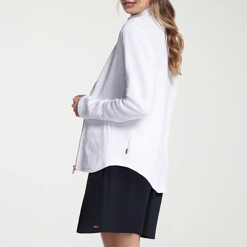 Skechers Womens Diamond Scoop Hem Jacket - Cozy Fit