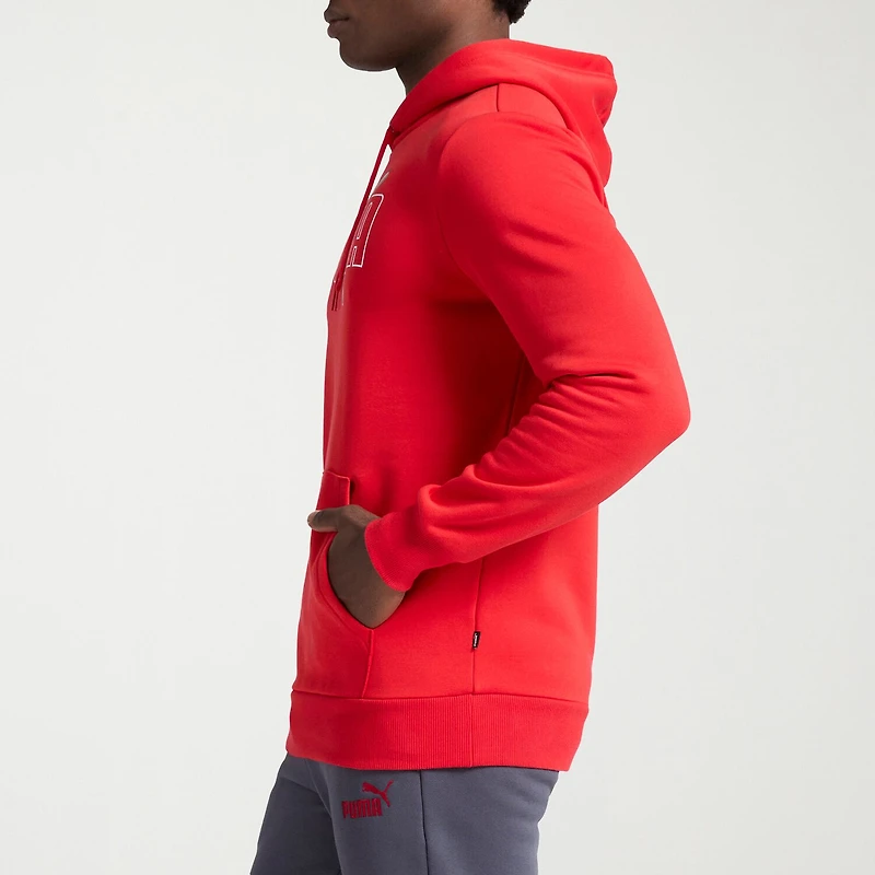 PUMA Mens Long Sleeve Fleece Active Hoodie