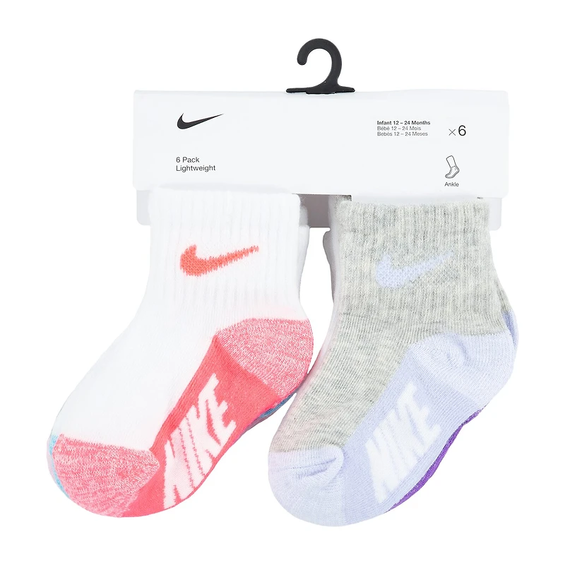 Nike Toddler Girls Quarter Ankle Socks