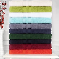SUPERIOR® Ultra Collection | 100% Cotton 12-pc. Quick Dry Solid Bath Towel Set