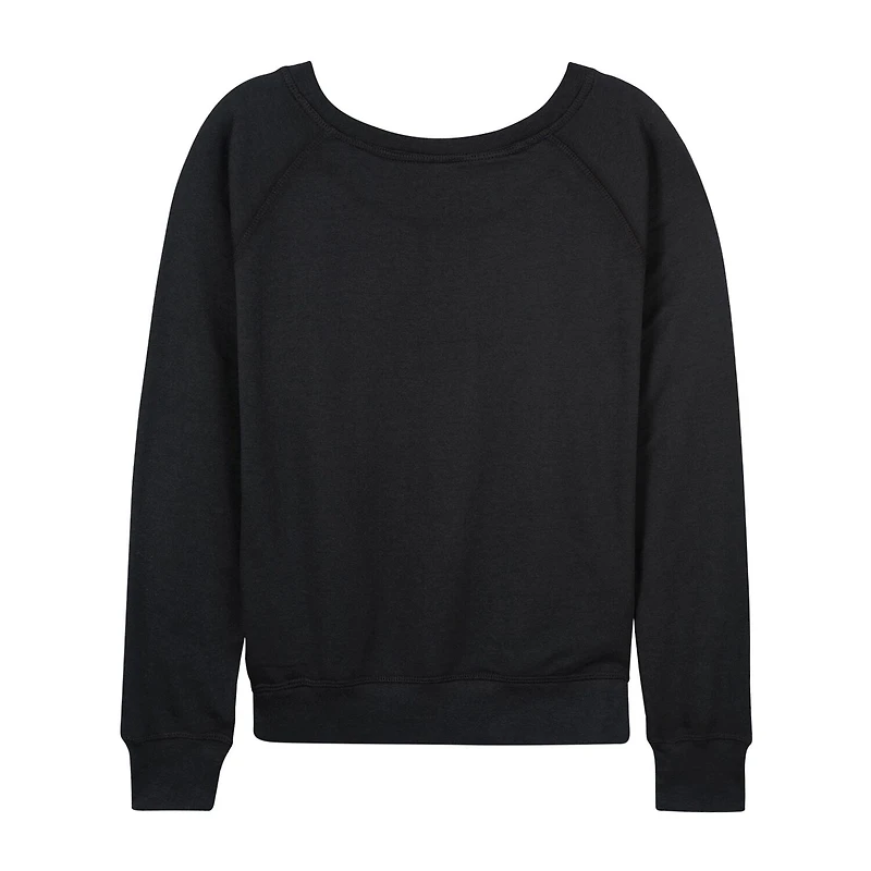 Snoopy Boo Halloween Womens Round Neck Long Sleeve Regular Fit Graphic T-Shirt