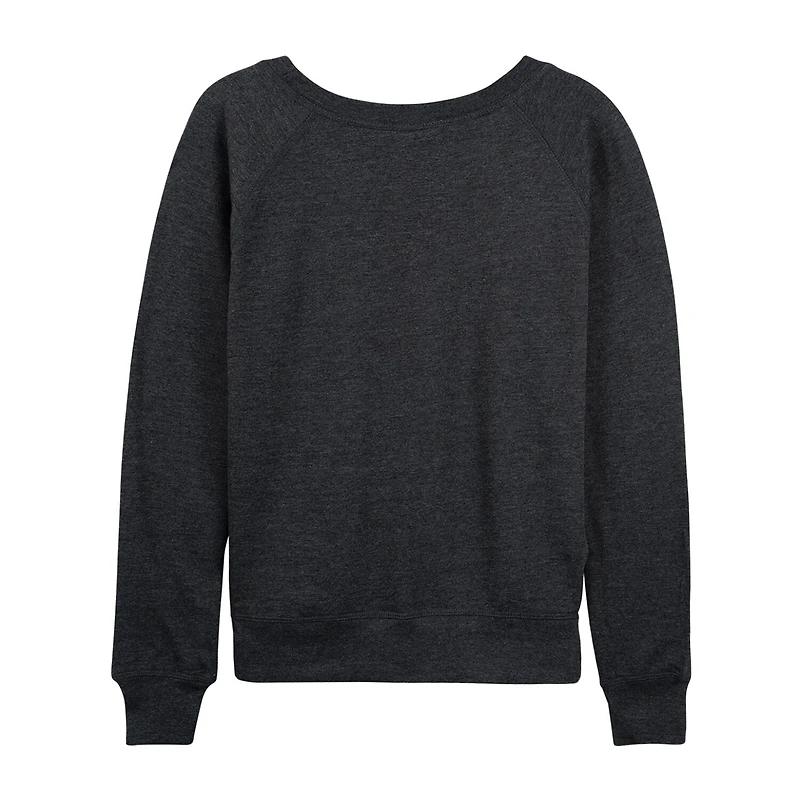Snoopy Boo Halloween Womens Round Neck Long Sleeve Regular Fit Snoopy Graphic T-Shirt