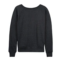 Snoopy Boo Halloween Womens Round Neck Long Sleeve Regular Fit Snoopy Graphic T-Shirt