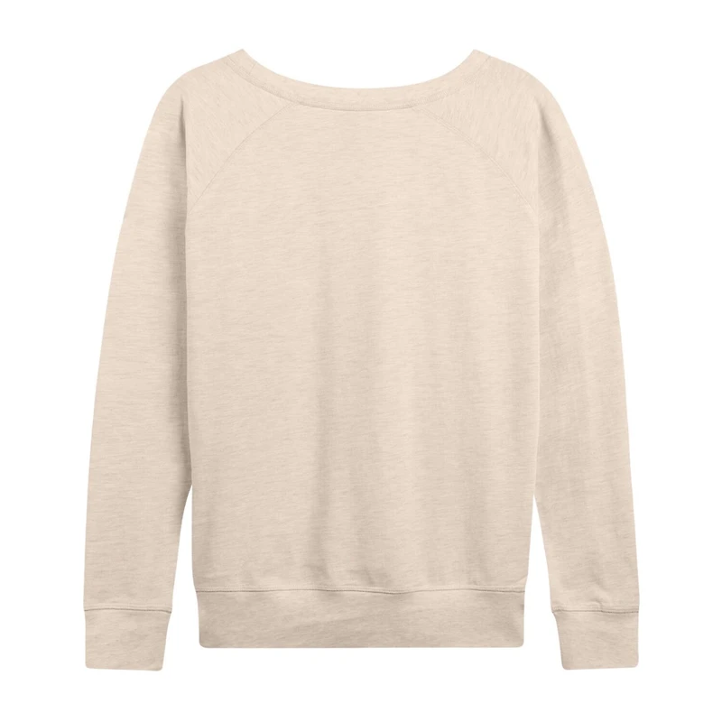 Coven Cat Cafe Womens Round Neck Long Sleeve Regular Fit Graphic T-Shirt