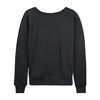 Mom Football Womens Scoop Neck Long Sleeve Regular Fit Graphic T-Shirt