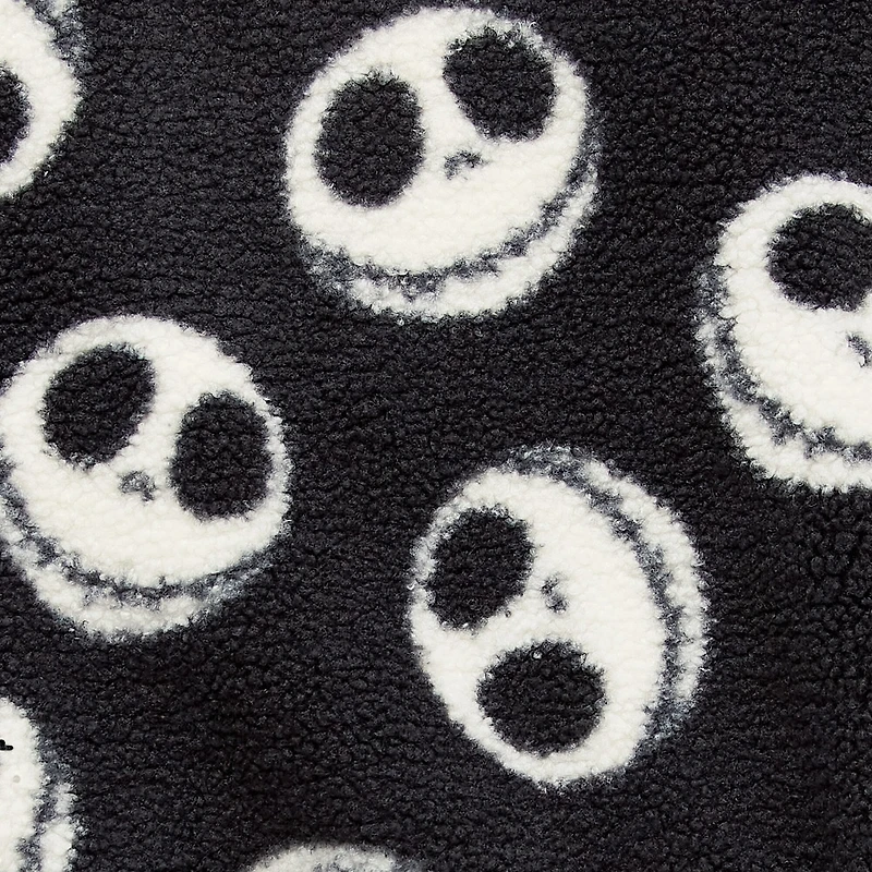 Womens Juniors Mock Neck Long Sleeve Nightmare Before Christmas Quarter-Zip Pullover