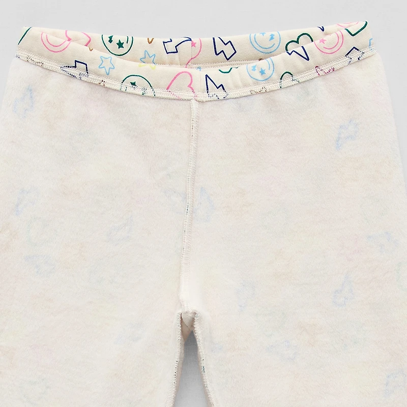 Thereabouts Little & Big Kid Girls Fleece Full Length Leggings