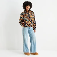 Hurley Womens Juniors Long Sleeve Quarter-Zip Pullover