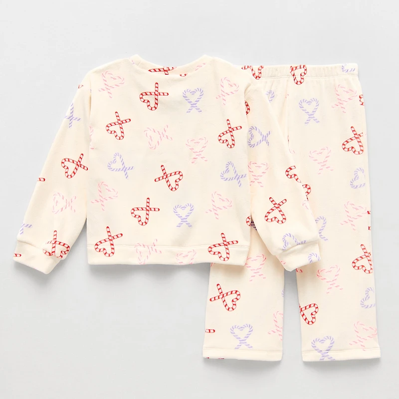 Okie Dokie Velour Toddler & Little Girls 2-pc. Pant Set