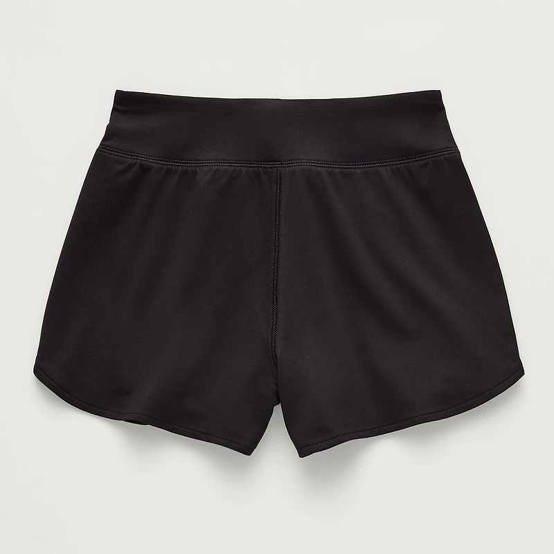 Xersion Little & Big Kid Girls Stretch Fabric Mid Rise Pull-On Short
