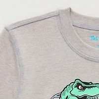 Thereabouts Little & Big Kid Boys Easy-on + Easy-off Sensory Friendly Crew Neck Short Sleeve Adaptive Regular Fit Graphic T-Shirt